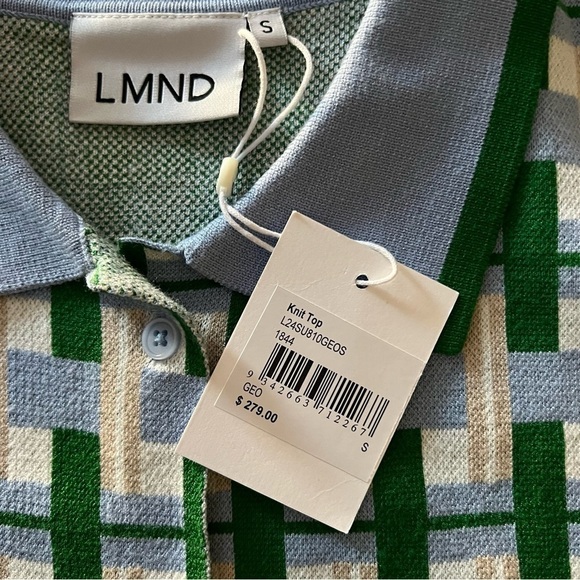 LMND Cala Short Sleeve Shirt in Geo - Picture 10 of 16